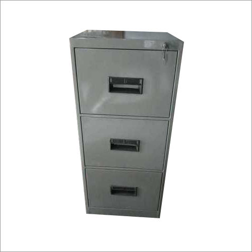 Gray 3 Drawer Filling Cabinet