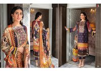 Deepsy Suits Elan Vol 13 Satin Silk With Embroidery Dress Material Catalog