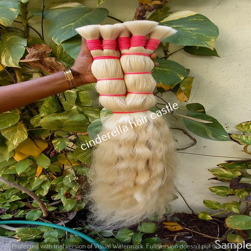 Indian Remy Blond Human Hair Extensions