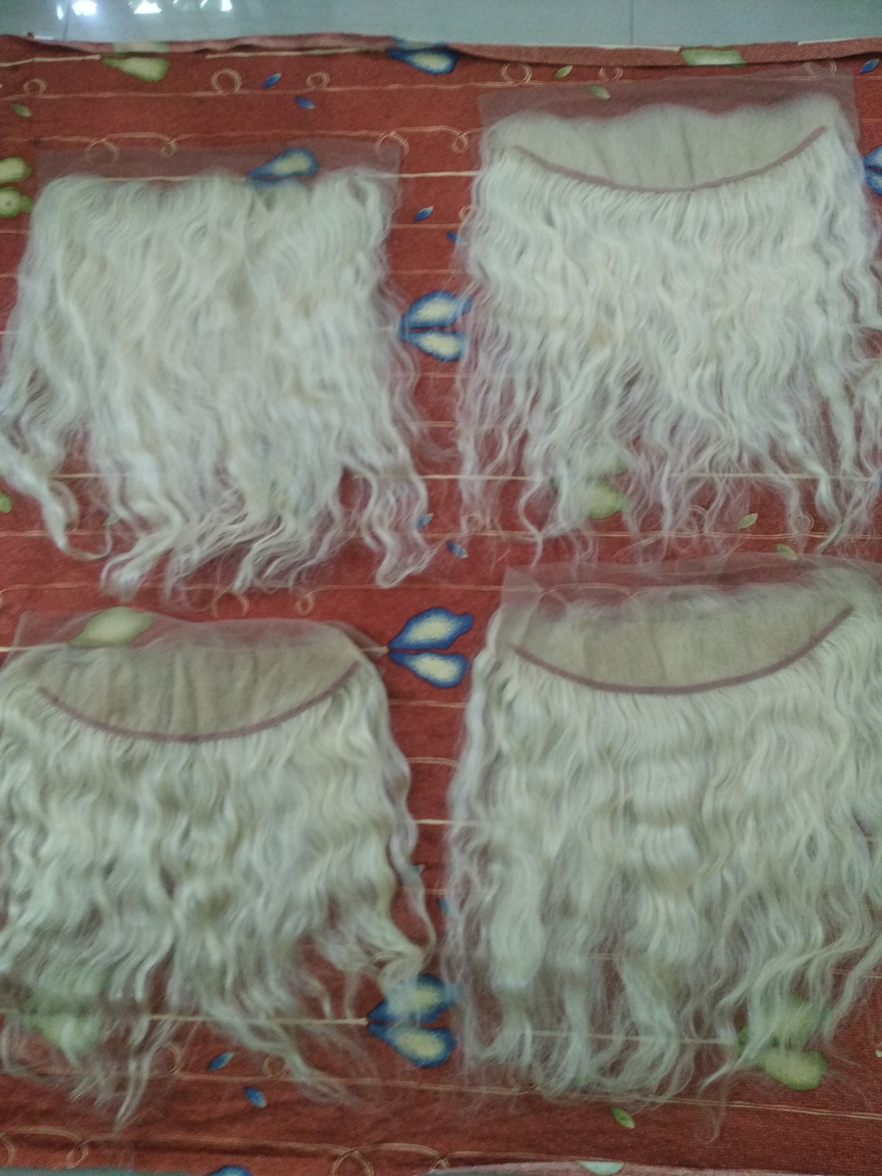 INDIAN REMY BLONDE LACE FRONTAL HUMAN HAIR EXTENSIONS