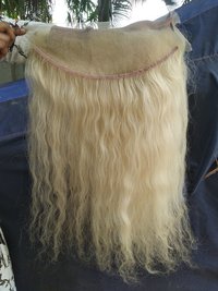 INDIAN REMY BLONDE LACE FRONTAL HUMAN HAIR EXTENSIONS