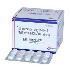 Glimepiride, Voglibose And Metformin Hcl Tablets General Medicines