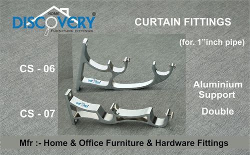 Aluminium Curtain Bracket Support