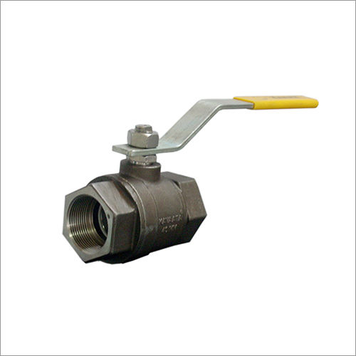 Polished Screwed End 2 Piece Ball Valve