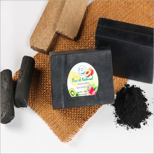 Black Herbal Charcoal Shea Butter Soap