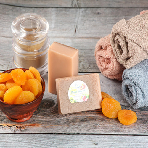 Chemical Free Handmade Apricot Scrub Shea Butter Soap
