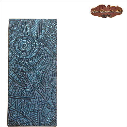 Carved Dark Chocolate Bar