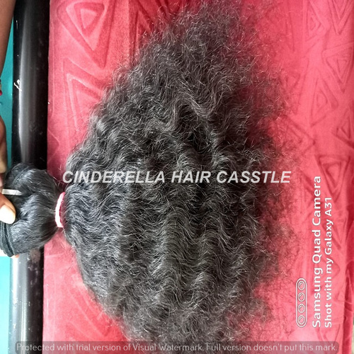 Indian Virgin Remy Curly Human Hair Application: Profesional