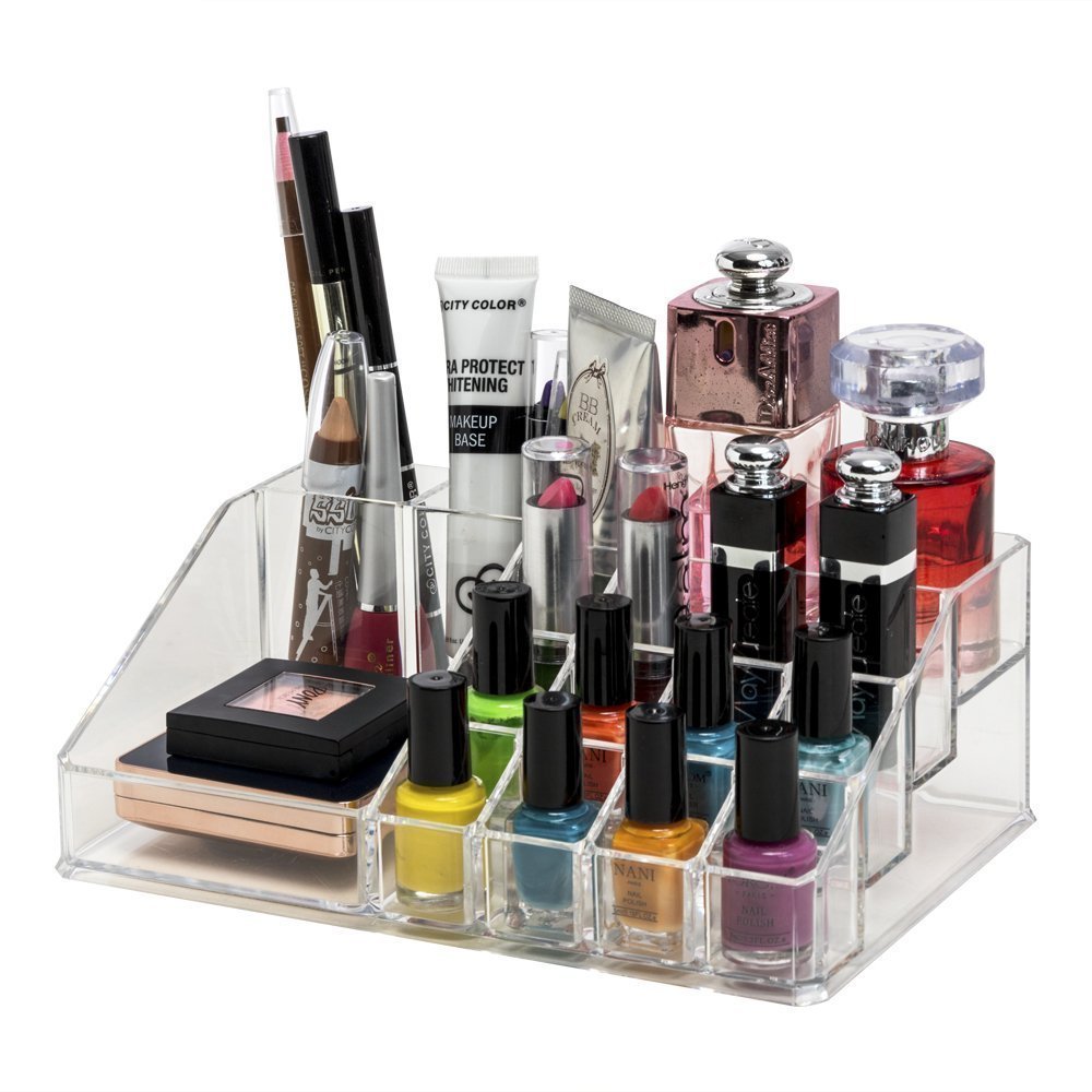 Acrylic Makeup Organizer Square