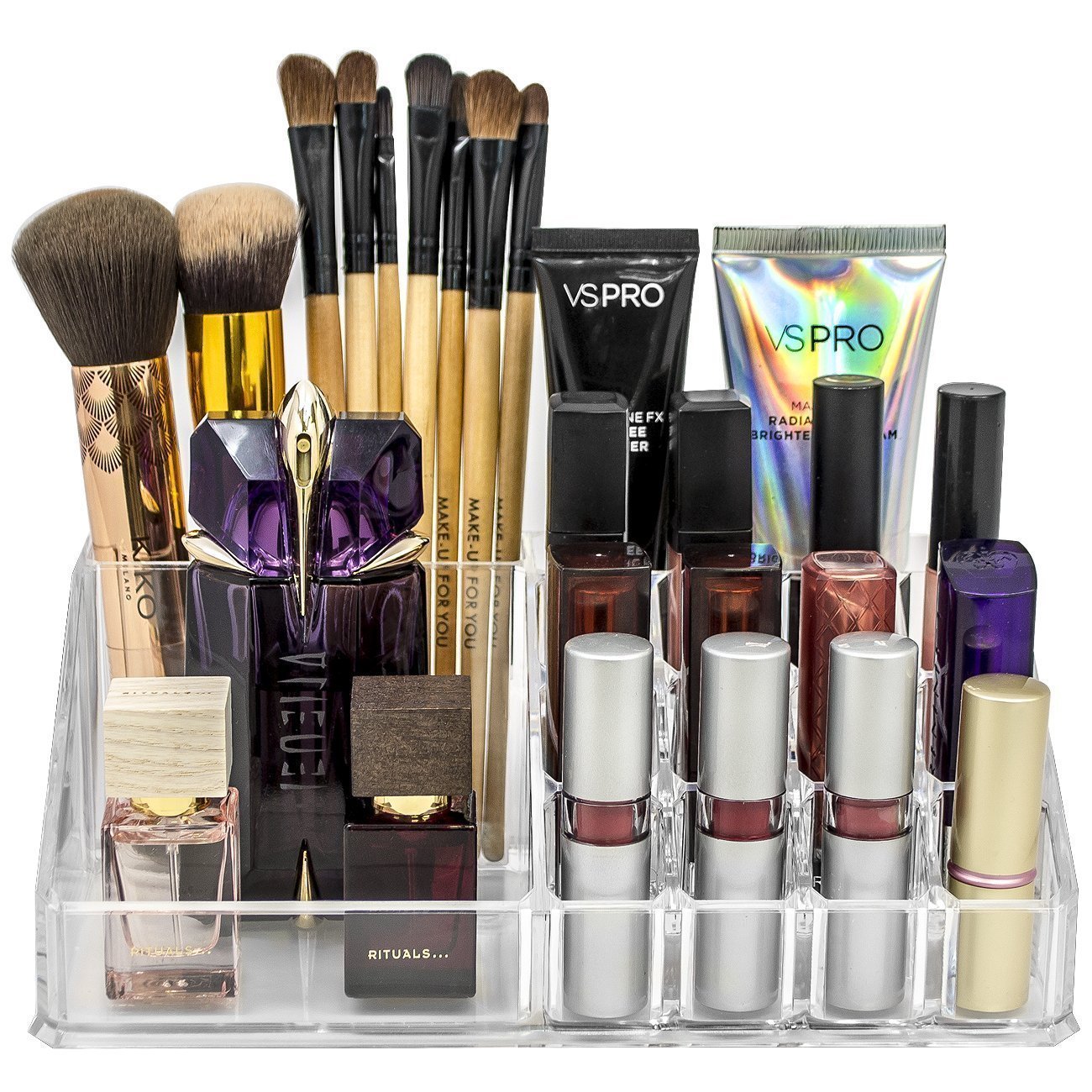 Acrylic Makeup Organizer Square