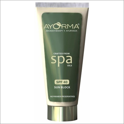 Ayorma Crafted From SPA Oils SPF 40 Sun Block