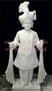 Marble Swami Narayan statue