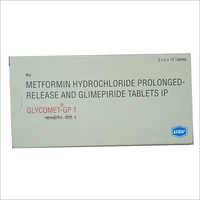 Metformin Hydrochloride Prolonged Release and Glimepiride Tablets