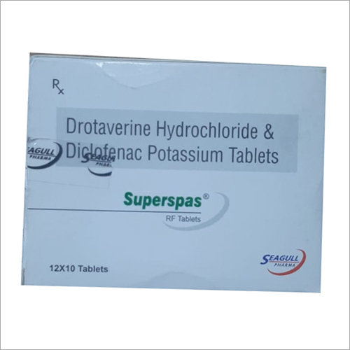Drotaverine Hydrochloride and Diclofenac Potassium Tablets