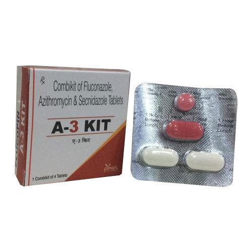 Fluconazole, Azithromycin & Secnidazole Combi Kit
