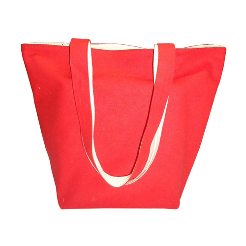 Reversible Type Bag With Outside 10 Oz Dyed Cotton & Inside 150 Gsm Natural Cotton