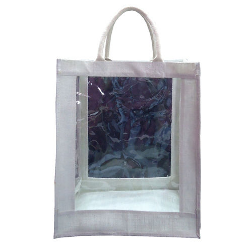 Customized Pp Laminated Jute Bag With Padded Rope Handle