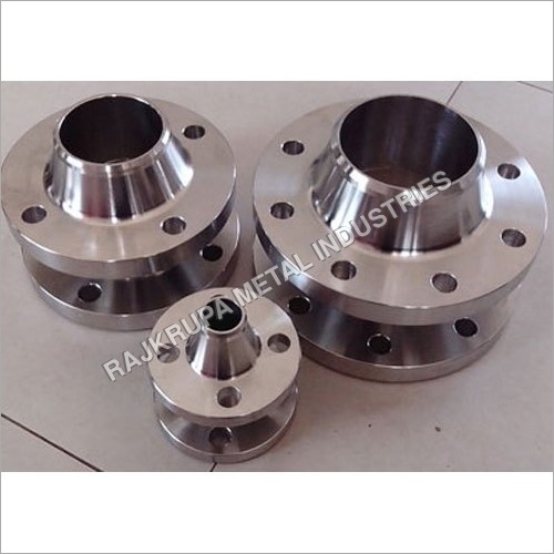 Silver Stainless Steel Weld Neck Flange