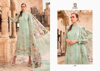Shraddha Designer Maria B Lawn Vol 1 Lawn Cotton With Embroidery Pakistani Suit Catalog