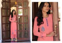 Stylemax Vintage Vol 6 Rayon Embroidered Kurti With Bottom Catalog