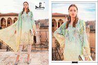 Majesty Maria B Lawn Vol 7 Jam Silk Print With Embroidery Pakistani Suit Catalog
