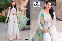 Majesty Maria B Lawn Vol 7 Jam Silk Print With Embroidery Pakistani Suit Catalog
