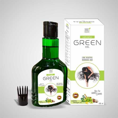 Green Hair Oil