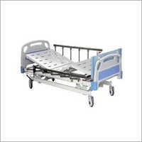 Electric Hospital Cot - Stainless Steel, Customized Size , Durable Eco-friendly Design With Backrest And Safety Rails