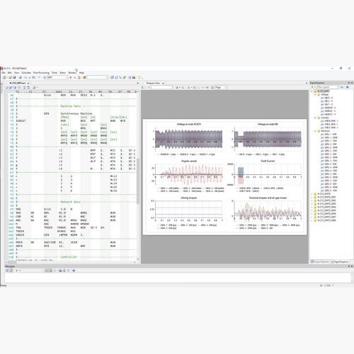 TORSIONAL ANALYSIS (TOR) SIEMENS ADVANCED DYNAMIC AND TRANSIENTS MODULES POWERED BY PSS NETOMAC