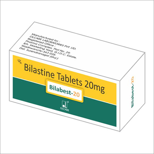 20 mg Bilastine Tablets