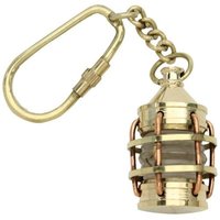 Brass Key Chain Ship Lantern
