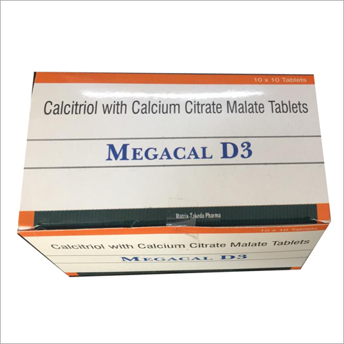 Calcitriol With Calcium Citratte Malate Tablets General Medicines