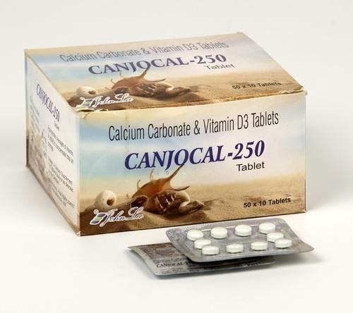 Calcium Carbonate With Vitamin D3 Tablets
