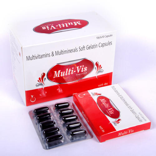 Multivitamin Capsules Store At Cool And Dry Place.