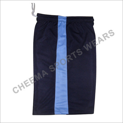 Blue Stripe Sports Shorts