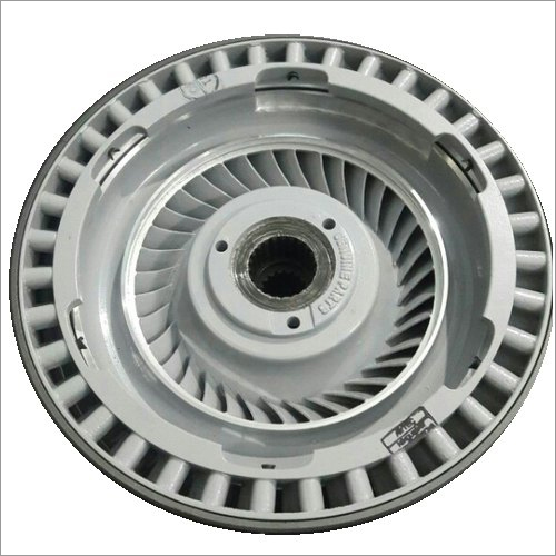 HM 2021 Turbine Torque Converters - Alloy Aluminum, 12 Inch Diameter, Polished Surface Finish | Excellent Tolerance, Robust Design, Ideal for Wheel Loaders