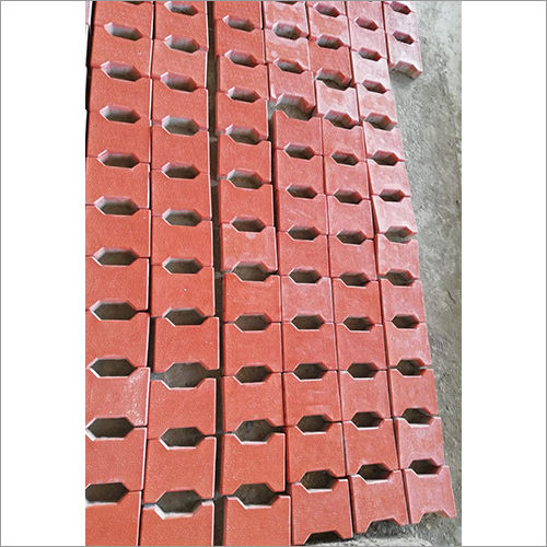 3D Model Zig Zag Paver Blocks