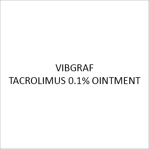 Tacrolimus 0.1% Ointment Application: Medical