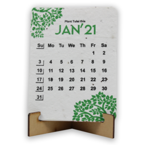 Plantable Calendar with Stand