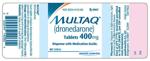 Dronedarone (as Hydrochloride) Tablets