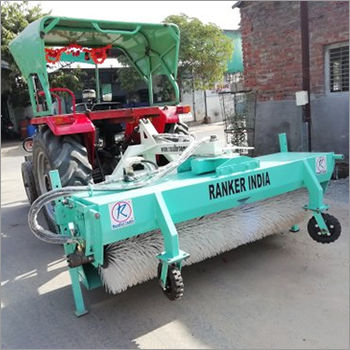 Hydraulic Road Broomer With Bucket