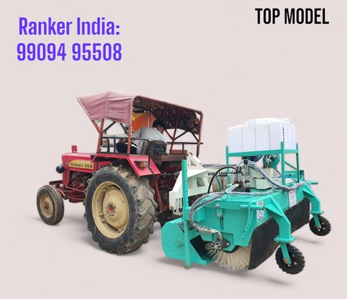 Tractor tariled Road Sweeper