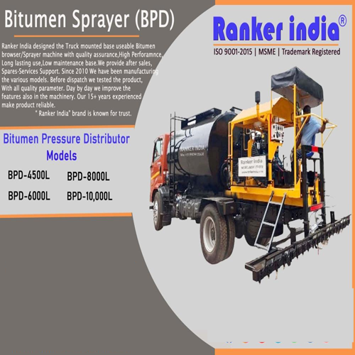 Bitumen Sprayer - Automatic Grade: Automatic
