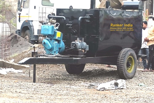 Trolley mounted bitumen Emulsion Sprayer