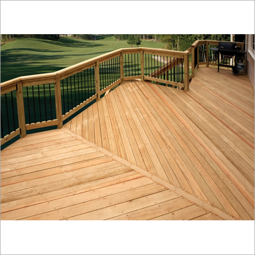 Deck With Southern Yellow Pine Plywood