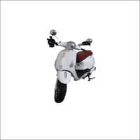 White Electric Scooter