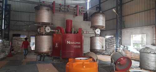 Biaxial Rotomoulding machine