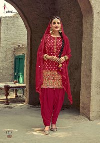 Eba Lifestyle Ruby Fancy With Embroidery Work Designer Suit Catalog