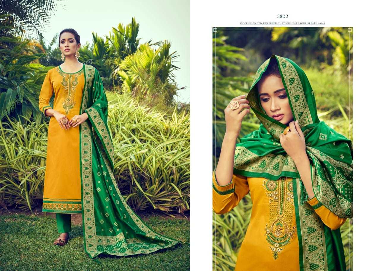 Kessi Virasat Vol 8 Jam Silk With Khatli Work Dress Material Catalog