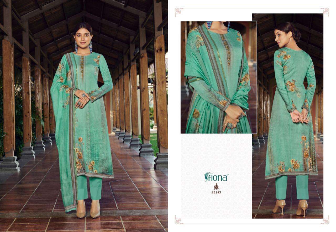 Fiona Kangana Pure Jam With Work Designer Salwar Suit Catalog